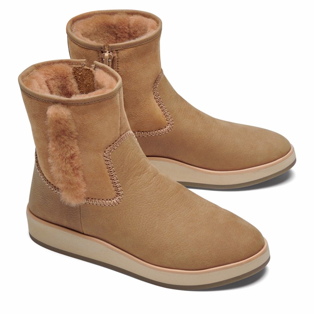 Zapatos Olukai Pāʻina Hulu - Botas Mujer Cafes 20682-537